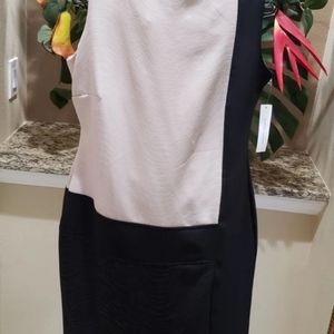 Beautiful block  color dress